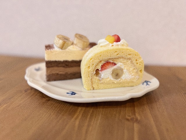 ロールケーキの写真